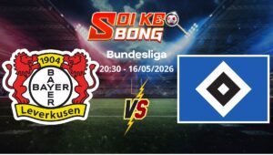 Soi kèo Leverkusen vs Hamburger ngày 16/05 | Bundesliga