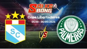 Soi kèo Sporting Cristal vs Palmeiras ngày 06/05 | Copa Libertadores